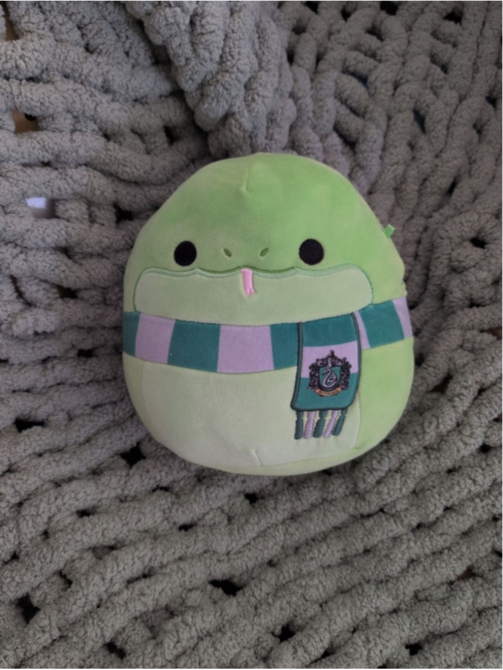 Harry Potter Slytherin Snake Squishmallows Plush - 8 inch